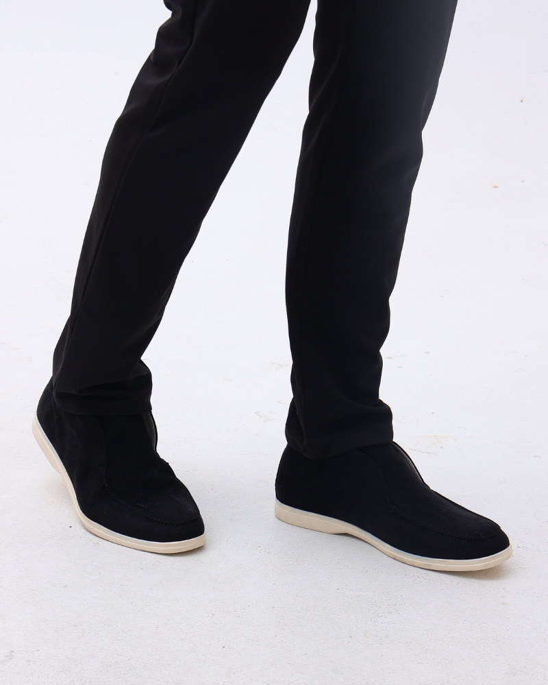 Derby-Schuhe – Cognac-Wildleder